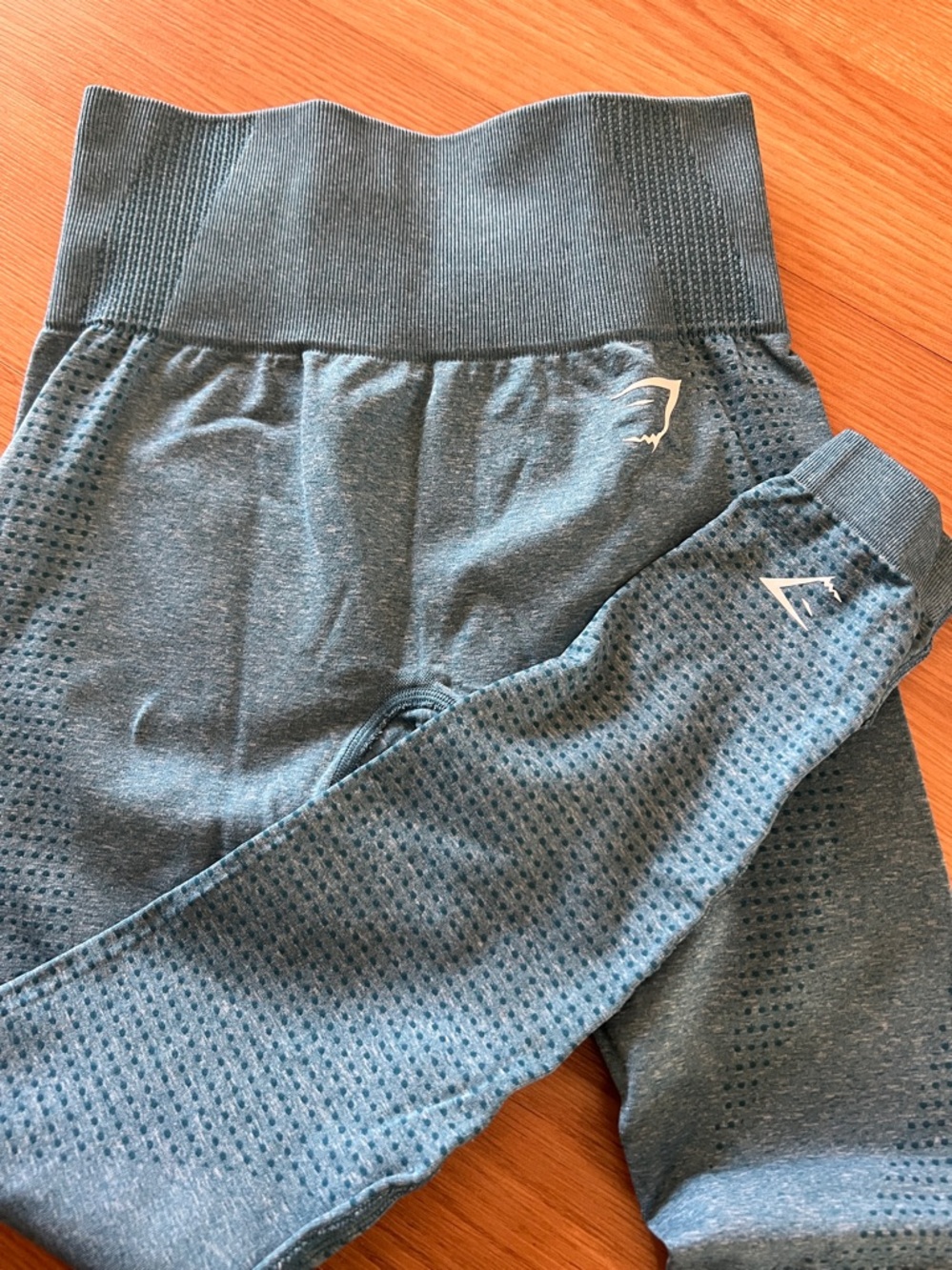 Gymshark VITAL Seamless 2.0 Teal Leggings - XS